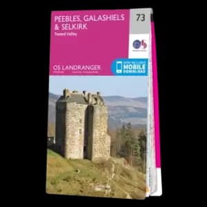 Image of Map of Peebles, Galashiels & Selkirk