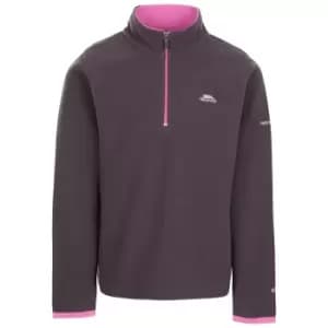Image of Trespass Childrens/Girls Sybil Micro Fleece (3/4 Years) (Dark Grey)