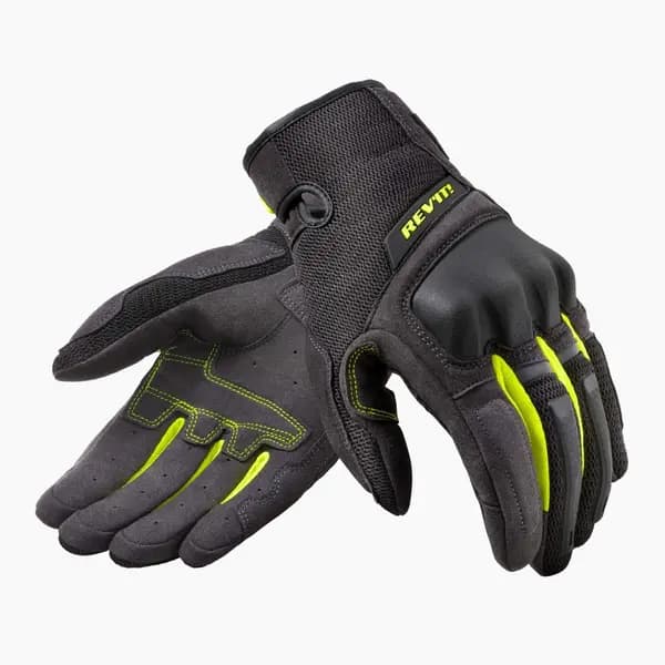 Image of REV'IT! Volcano Black Neon Yellow Size S