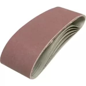 Image of Toolpak Cloth Sanding Belt 75 x 533mm 80 Grit (5 Pack)