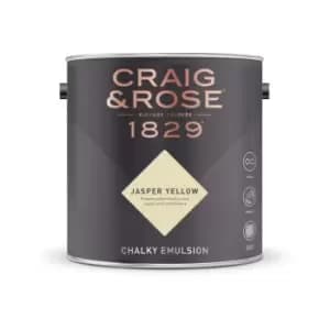Image of Craig & Rose Chalky Emulsion Jasper Yellow - 2.5L