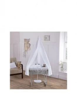 Image of Clair De Lune 6 Piece Stars and Stripes Moses Starter Set - Grey Wicker