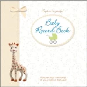 Image of Sophie la girafe Baby Record Book : For Precious Memories of Your Baby's First Year