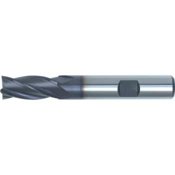 Image of 18.00MM HSS-Co 8% Weldon Shank Multi Flute End Mills - TiAlN Coated