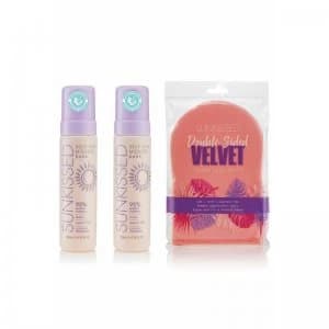 Image of Sunkissed Dark Self Tanning Mousse 200ml Set