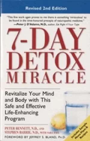 Image of 7 day detox miracle revised 2nd edition revitalize your mind and body with