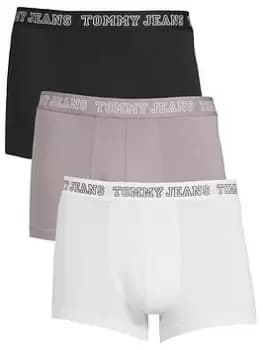 Image of Tommy Jeans 3pk Trunk - Multi, Size XL, Men