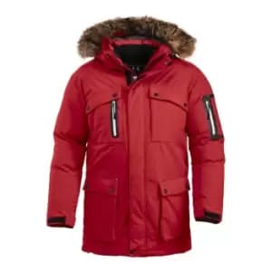 Image of Clique Unisex Adult Malamute Parka (L) (Red)