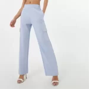 Image of Jack Wills Wide Leg Cargo Pant - Blue