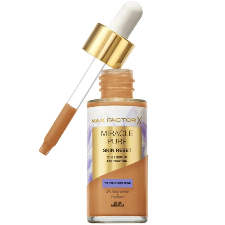 Image of Max Factor Miracle Pure Serum Foundation 05 Medium 30ml