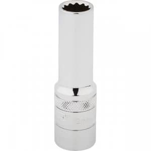Image of Draper 1/2" Drive Hi-Torq Deep Bi Hexagon Socket Metric 1/2" 12mm