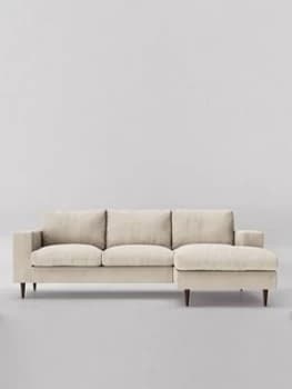 Image of Swoon Evesham Fabric Right Hand Corner Sofa - House Weave