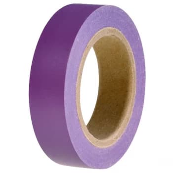 Image of HellermannTyton 710-00109 HelaTape Flex 15 - PVC Tape Violet 15mm ...