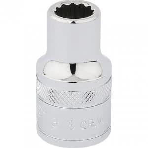 Image of Draper 1/2" Drive Hi Torq Bi Hexagon Socket Imperial 1/2" 3/8"