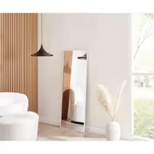 Image of Furniture Box Emma 140x50cm White Rectangle Frame Wall Mirror