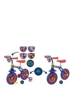 Image of Marvel Spidey Switch It 2-in-1 Training Bike