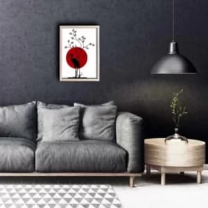 Image of KCT-006 Multicolor Decorative Framed MDF Painting