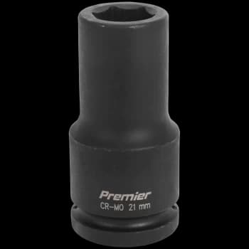 Image of Sealey 3/4" Drive Deep Hexagon Impact Socket Metric 3/4" 21mm