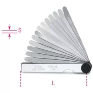 Image of Metric Feeler Gauge 1708/20 - Beta Tools