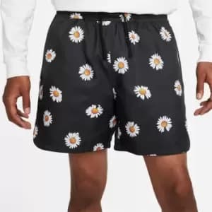 Image of Nike AOP Flow Board Shorts Mens - Black