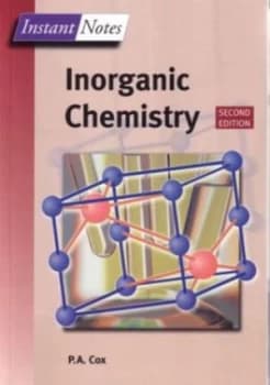 Image of Inorganic Chemistry by Tony Cox Paperback