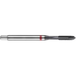 Image of E256 M10 HSS-E Red Ring Spiral Point Machine Tap - TiAlN Top -DIN 371