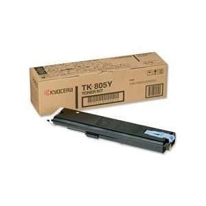 Image of Kyocera TK805Y Yellow Laser Toner Ink Cartridge