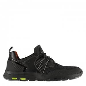 Image of Rockport Lightweight Knit Trainers Mens - Black