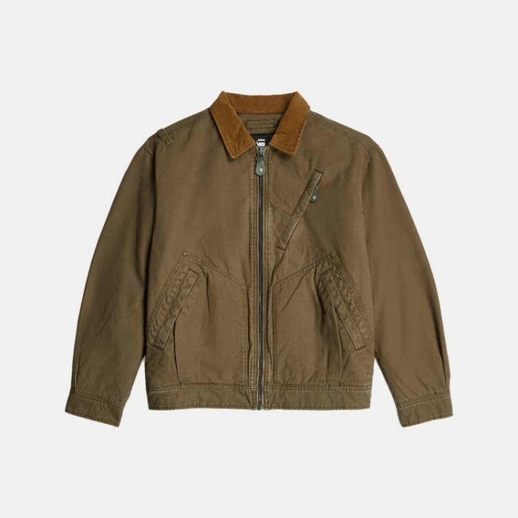Image of G Star Mens Worker Utilitarian Overshirt Sand male Small