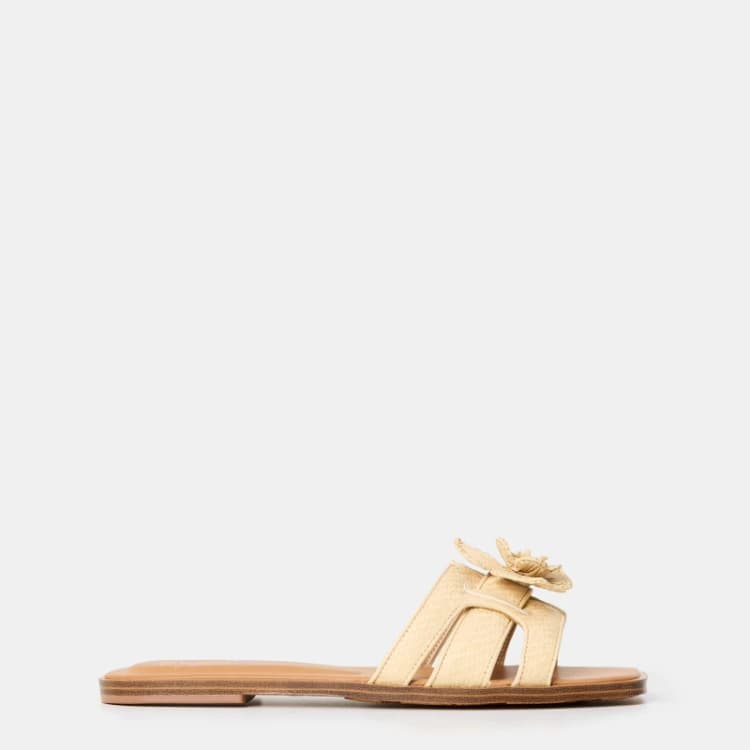 Image of Aldo Womens Seaflower Pool Sliders Natural female 4 (37)