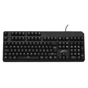 Image of Xtrfy XG1-R LED Backlit Mechanical Gaming Keyboard Red Cherry MX UK Layout