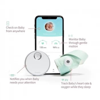 Image of Owlet Smart Sock V3 Monitor - Mint