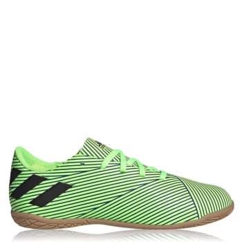 Image of adidas Nemeziz 19.4 Childrens Indoor Football Trainers - Green