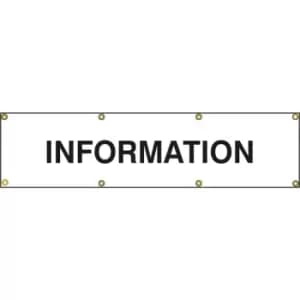Image of Information - Ban (1200 x 300mm)