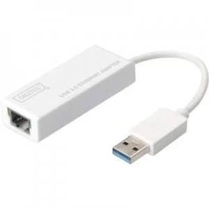 Image of Digitus DN-3023 Network adapter 1 Gbps USB 3.0, LAN (10/100/1000 Mbps)