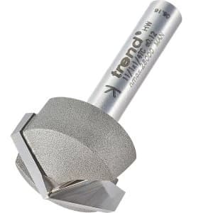 Image of Trend Chamfer V Groove Router Cutter 21.5mm 5.5mm 1/4"