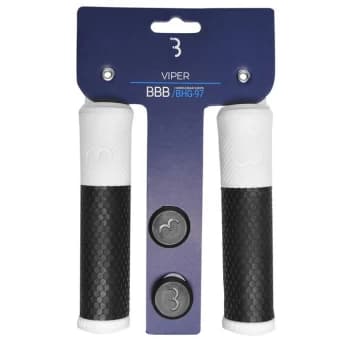 Image of BBB Viper Handlebar Grips - Black/Grey