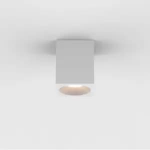 Image of Superceded - Kos Outdoor Square Surface Mounted LED Downlight Textured White IP65