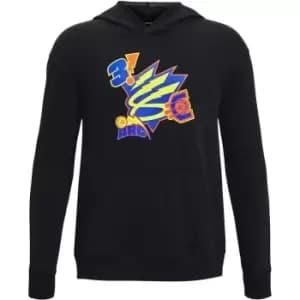 Image of Under Armour Armour Curry Splash OTH Hoodie Junior Boys - Black