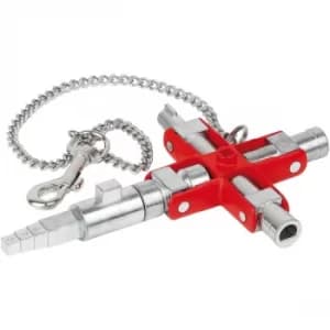 Image of Knipex 00 11 06 V01 Universal Key "Construction"