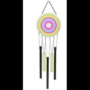 Image of Green Multi Circle Windchime