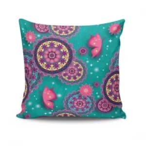 Image of NKRLNT-047 Multicolor Cushion