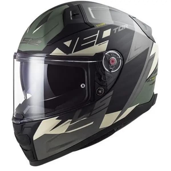 Image of LS2 Ff811 Vector II Absolute M.Black Silver Full Face Helmet Size XXS