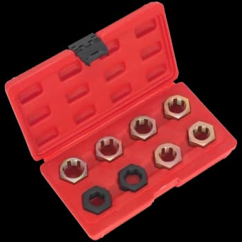 Image of Sealey 8 Piece CV Joint Thread Chaser Set