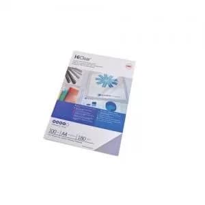 Image of GBC HiClear Binding Cover A3 200 Micron Glass Clear 100