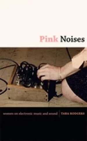 Image of pink noises women on electronic music and sound