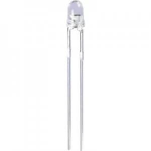 Image of LED wired Red Circular 3mm 2400 mcd 34
