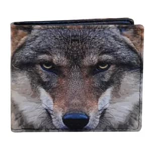 Image of Portrait of a Wolf Wallet