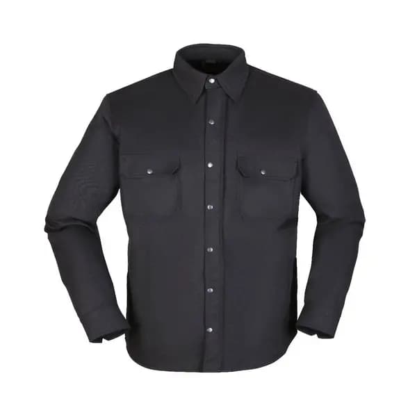 Image of Modeka Colden Motoshirt Black Size 3XL