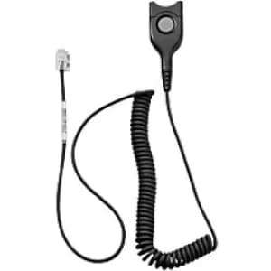 Image of EPOS Sennheiser CSTD 08 Headset Cable Black